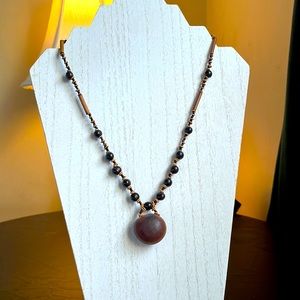 Brazilian seed necklace